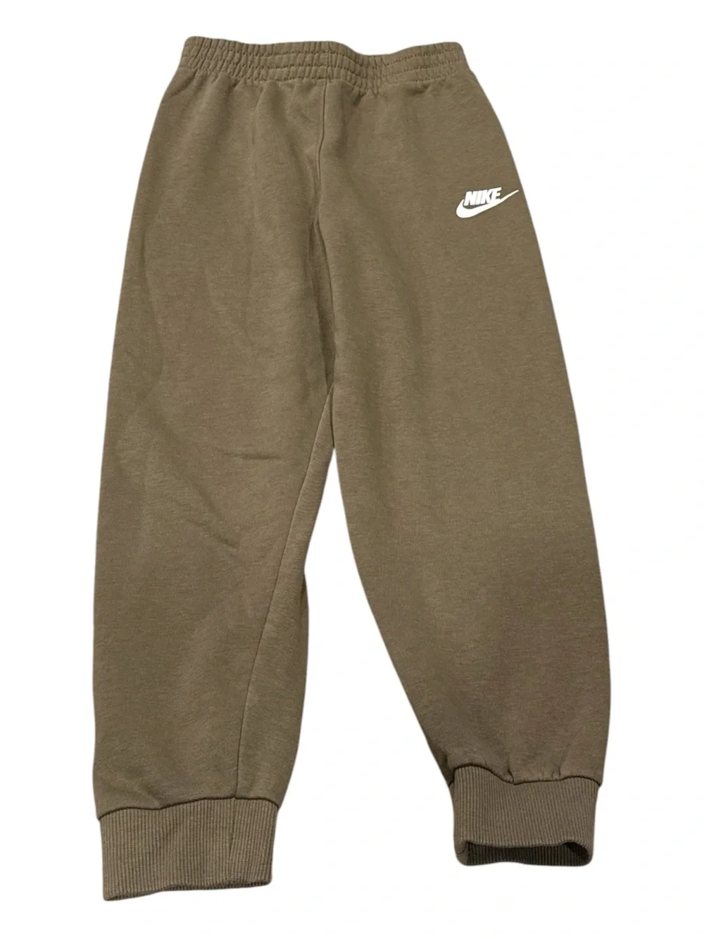 Boys Nike Sportswear Club Fleece Hoodie Jogger Sweatpants Set Olive Size 6 7 - Picture 4 of 6